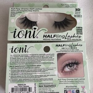 Ioni 3D Faux Mink Half Lashes